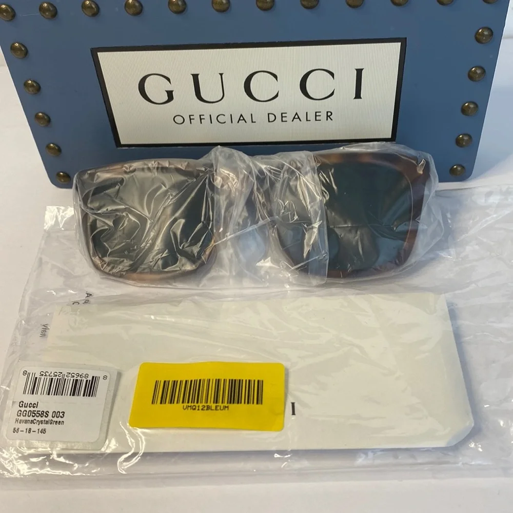 New Authentic- Gucci GG0558S 003 56 Men's Sunglasses